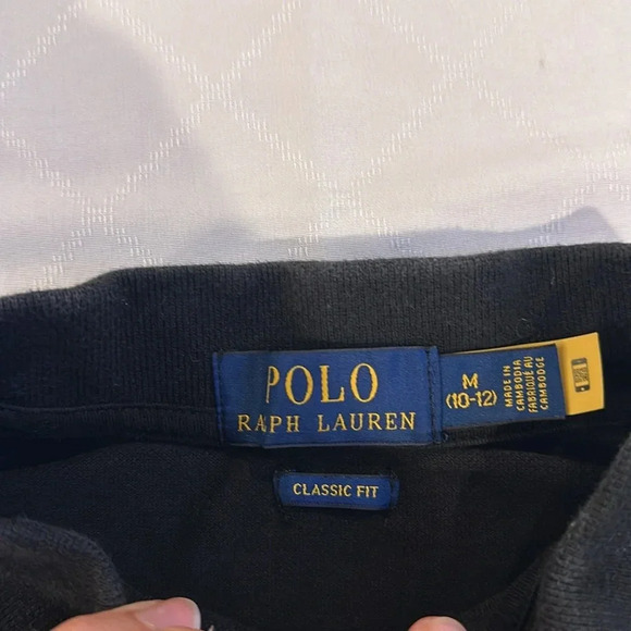 Polo Ralph Lauren boys kids medium 10/12‎ black - Picture 3 of 4